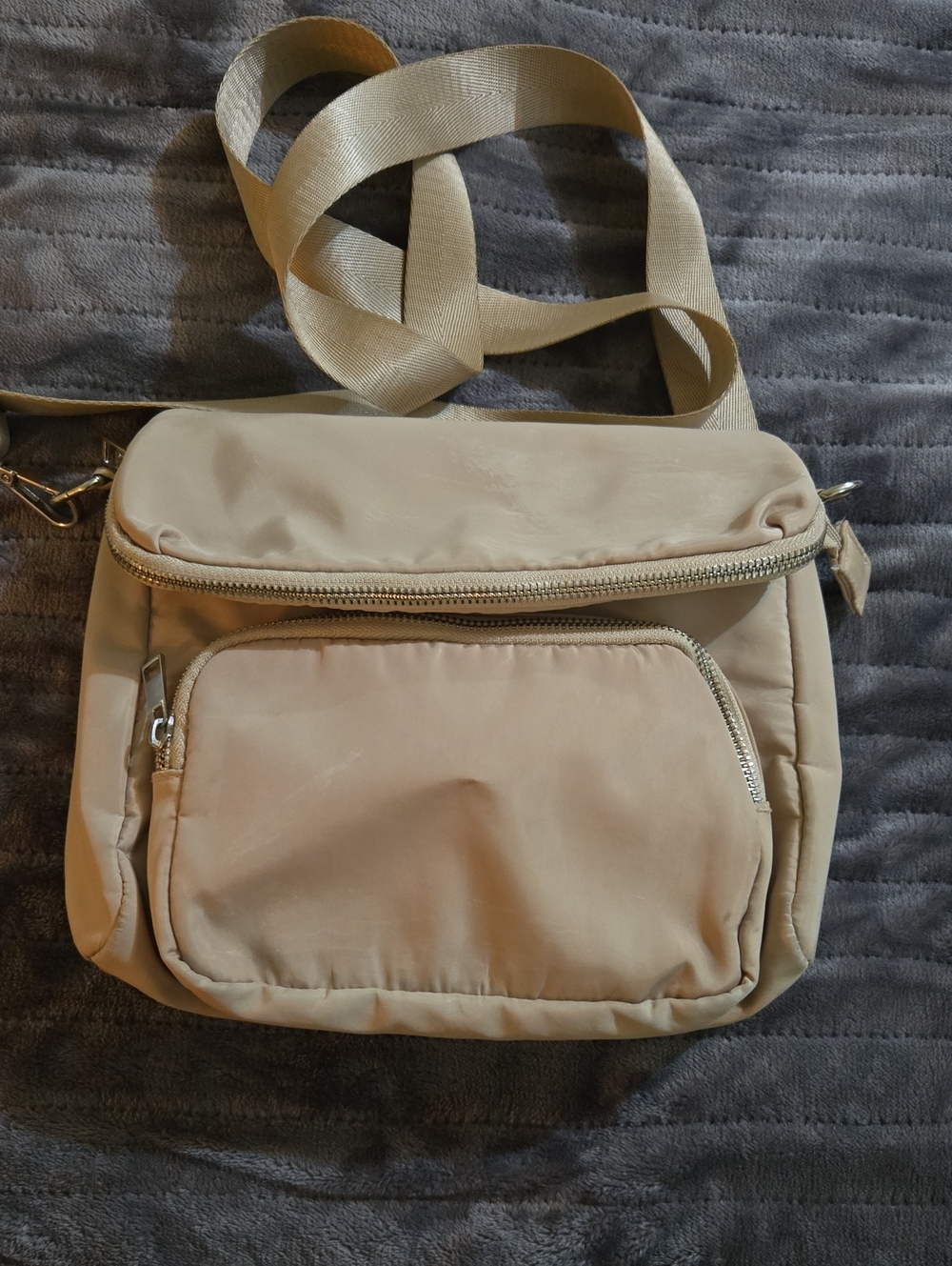 K-Carroll Lisa Crossbody Shoulder Bag in Beige